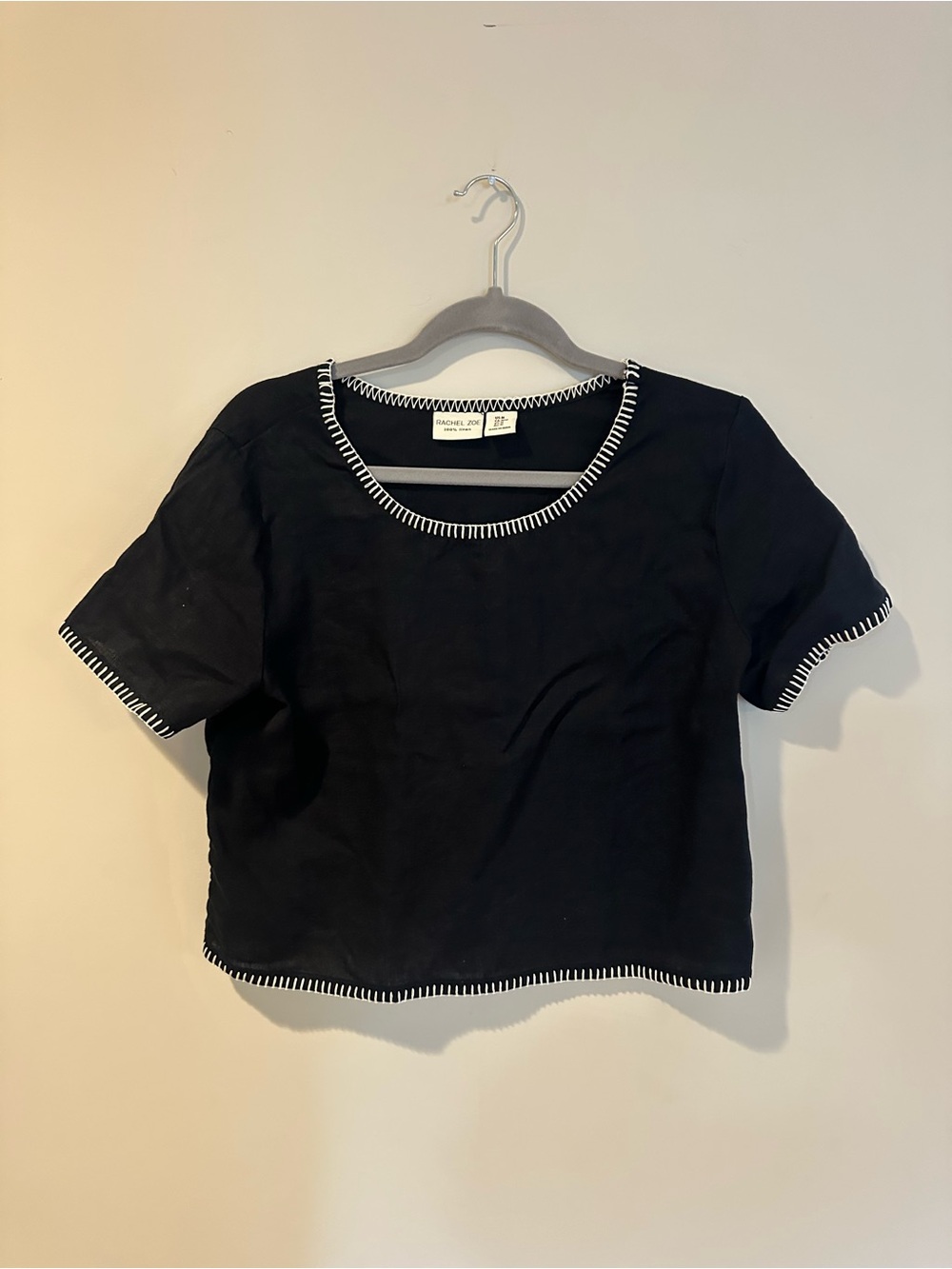 Rachel Zoe 100% Linen Top